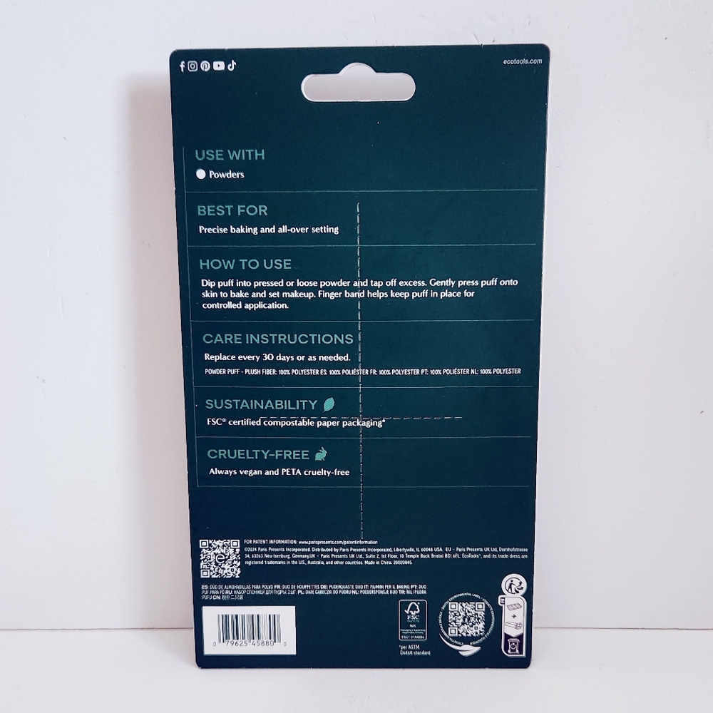 ⭐4/$15 EcoTools Powder Puff Duo - Picture 2 of 13